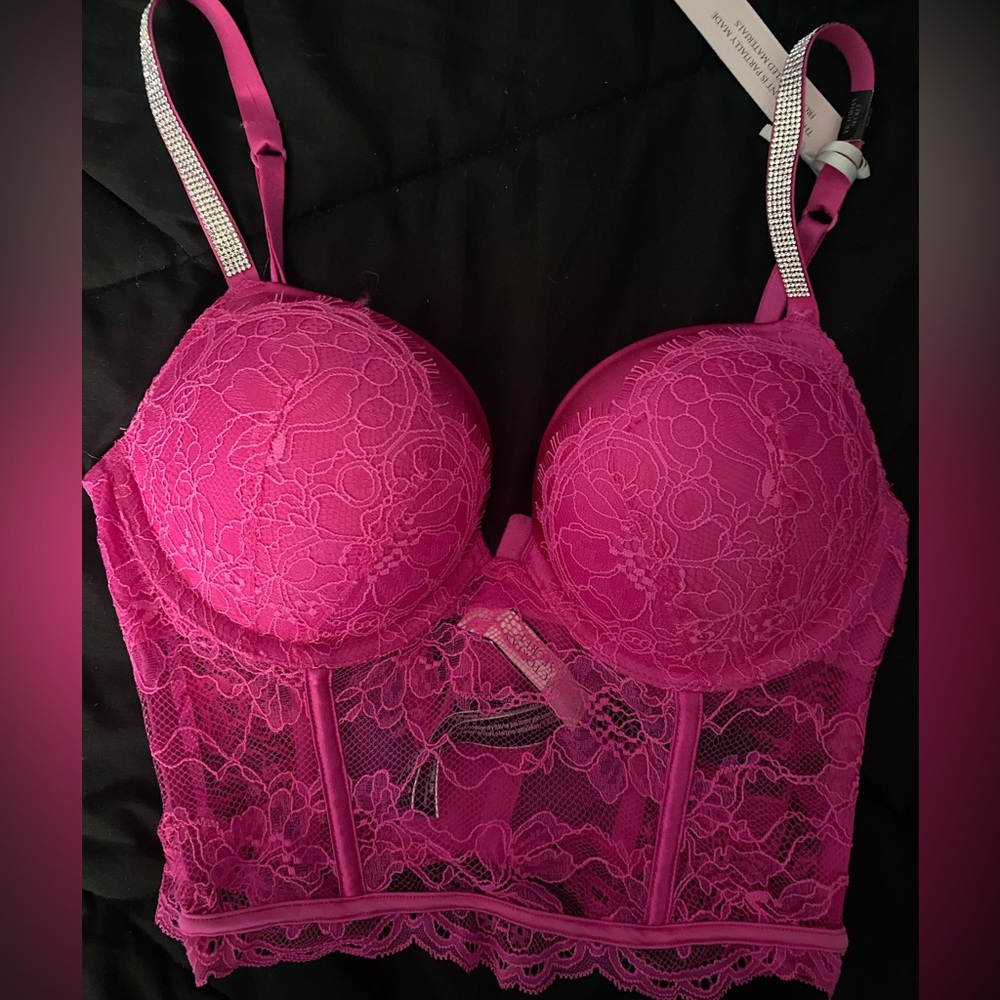 BNWT Victorias Secret Lace Bustier 32C